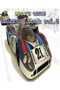 Sport Cars Coloring book Vol.6