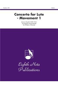 Concerto for Lute (Movement 1): Score & Parts