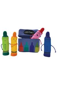 The Day the Crayons Quit Finger Puppet Playset