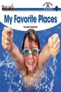 My Favorite Places Shared Reading Book