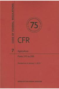 Agriculture, Parts 210 to 299
