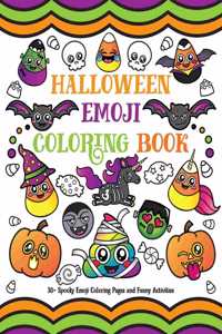 Halloween Emoji Coloring Book