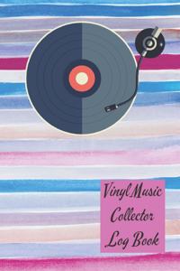 Vinyl Music Collector Log Book