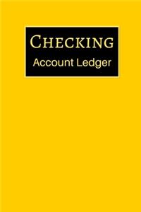 Checking Account Ledger