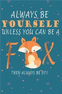 Always Be Yourself Unless You Can Be A Fox