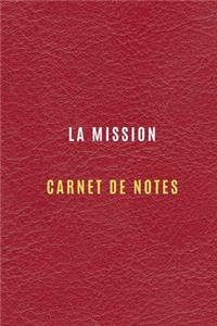 Carnet de la mission pour noter les objectifs et les cibles, les tâches de la mission chez le client ou chez une entreprise, les activités quotidiennes et les réflexions, Historique