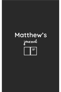 matthew's Journal