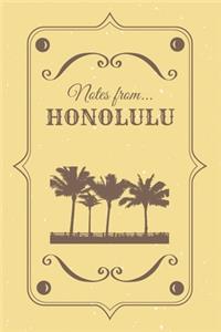 Notes from Honolulu