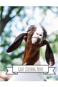 Goat Coloring Book