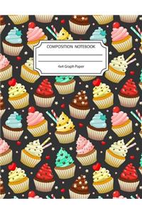 Composition Notebook 4x4 Graph Paper