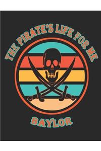 The Pirate's Life For Me Baylor