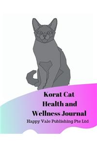 Korat Cat Health and Wellness Journal
