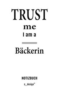 Notizbuch für Bäcker / Bäckerin
