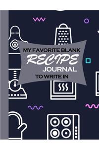 My Favorite Blank Recipe Journal To Write In