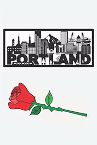 Portland: Journal is perfect for adults or kids who love Portland (Pacific Northwest), 100 lined pages, size 6" x 9"