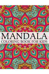 Mandala Coloring Book For Kids