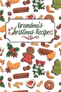 Grandma's Christmas Recipes
