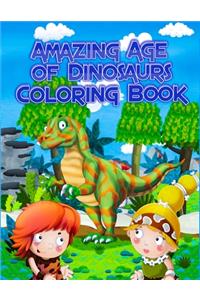 Amazing Age of Dinosaurs coloring book