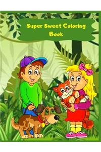 Super Sweet Coloring Book