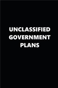 2020 Weekly Planner Funny Humorous Unclassified Government Plans 134 Pages