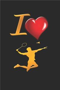 Badminton Notizbuch