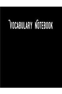 Vocabulary Notebook