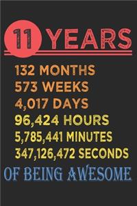 11 Years Of Being Awesome