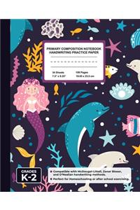 Primary Composition Notebook Handwriting Practice Paper