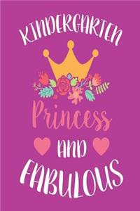 Kindergarten Princess and Fabulous