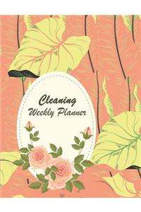 Cleaning Weekly Planner