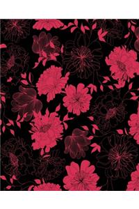 Retro Floral Notebook