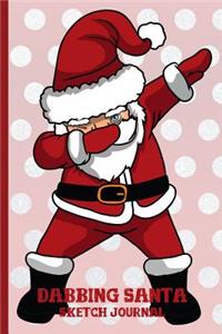 Dabbing Santa Claus Sketch Journal