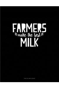 Farmers Make the Best Milk: Unruled Composition Book