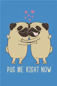 Cute Pug Friends Journal Notebook