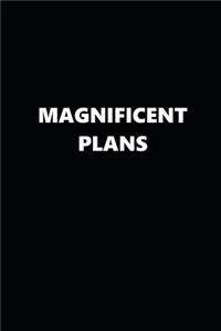 2019 Daily Planner Funny Theme Magnificent Plans Black White 384 Pages