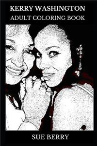 Kerry Washington Adult Coloring Book