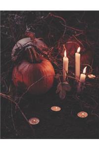 Samhain Candles Notebook