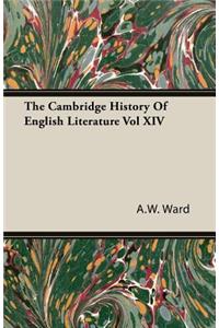 The Cambridge History of English Literature Vol XIV