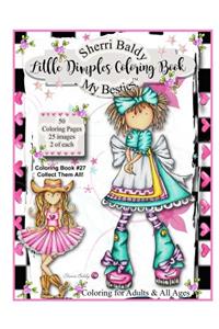 Sherri Baldy My Besties Little Dimples Coloring Book