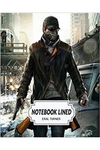Notebook Lined Watch Dog