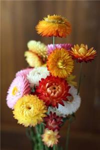 A Bouquet of Autumn Flowers Journal