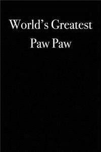 World's Greatest Paw Paw