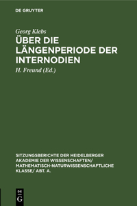 Über Die Längenperiode Der Internodien