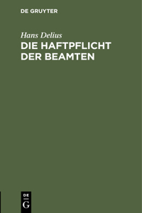 Die Haftpflicht Der Beamten