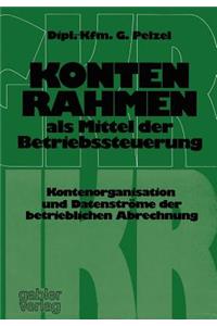 Kontenrahmen als Mittel der Betriebssteuerung
