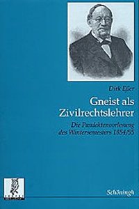 Gneist ALS Zivilrechtslehrer