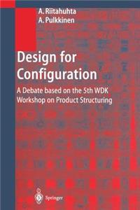 Design for Configuration