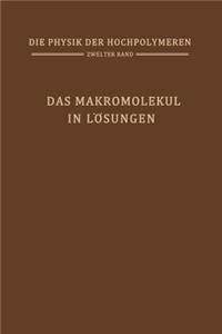 Das Makromolekül in Lösungen