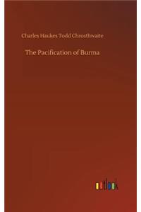 Pacification of Burma