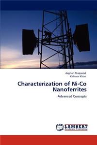 Characterization of Ni-Co Nanoferrites